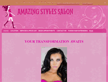 Tablet Screenshot of amazingstyles.biz